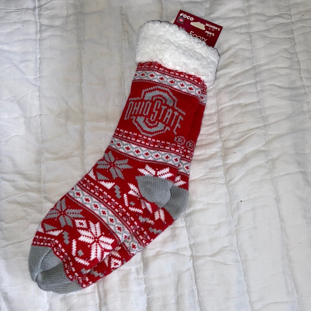 Ohio State Sock Slippers